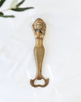 Brass Relaxed Mermaid Bottle Opener | Made To Order