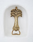 Brass Tropical Palm Bottle Opener