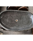 River stone basin – 100 x 60 x 15cm – Paradise Living Co.