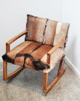 Goat Hide Rocking Chair | Made To Order
