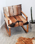 Goat Hide Rocking Chair | Made To Order
