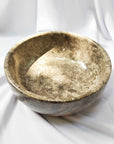 Grey Marble Stone Bowl 17cm Dia