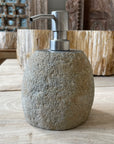 Small River Stone Soap Dispenser