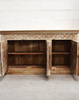 Vintage Indian Timber Sideboard 03 - 150cm Length