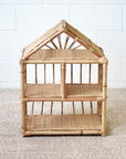 Little One Rattan Doll House | Made To Order