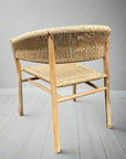 Mykonos Woven Timber Arm Chair | Made To Order