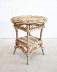 Rattan Padar Side Table | Made To Order