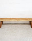 Rustic Teak Bench Seat 250cm