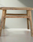 Rustic Teak Console Table  - 100cm Length | Made To Order