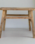 Rustic Teak Console Table  - 100cm Length | Made To Order