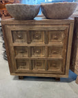 Capri Teak Vanity - 75cm Length