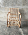 Amber Natural Rattan Arm Chair | Made to Order