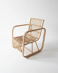 Amber Natural Rattan Arm Chair | Made to Order