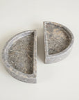 Arch Grey Marble Stone Dish