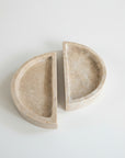Arch Beige Marble Stone Dish