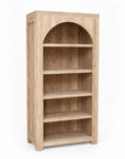 Arch Teak Book Shelf 80 x 40 x 180cm