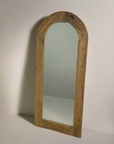 Arch Teak Mirror 80x180cm