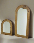 Arch Teak Mirror 80x180cm
