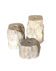 Medium Natural Onyx Stone Candle Holder