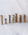 Carved Indian Candle Stands - Assorted Designs