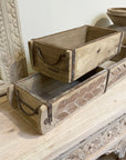 Indian Vintage Timber Brick Mould - Single