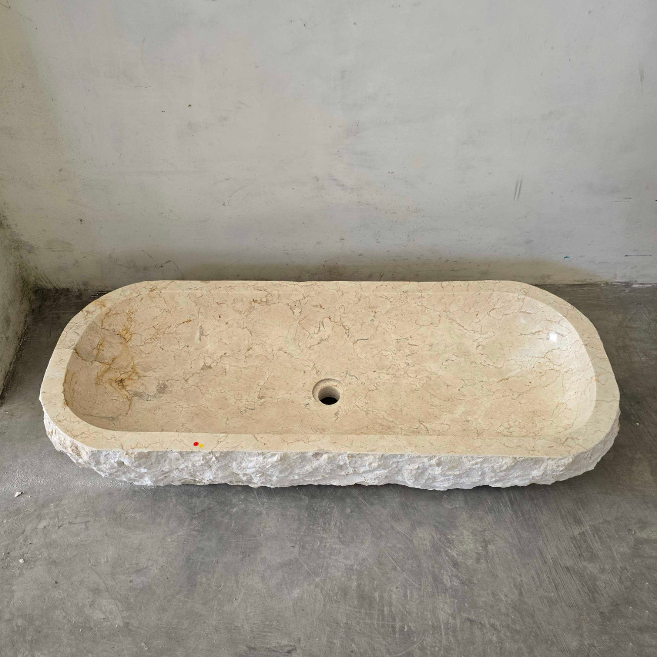 Marble stone basin – 103 x 42 x 17.5cm – Paradise Living Co.