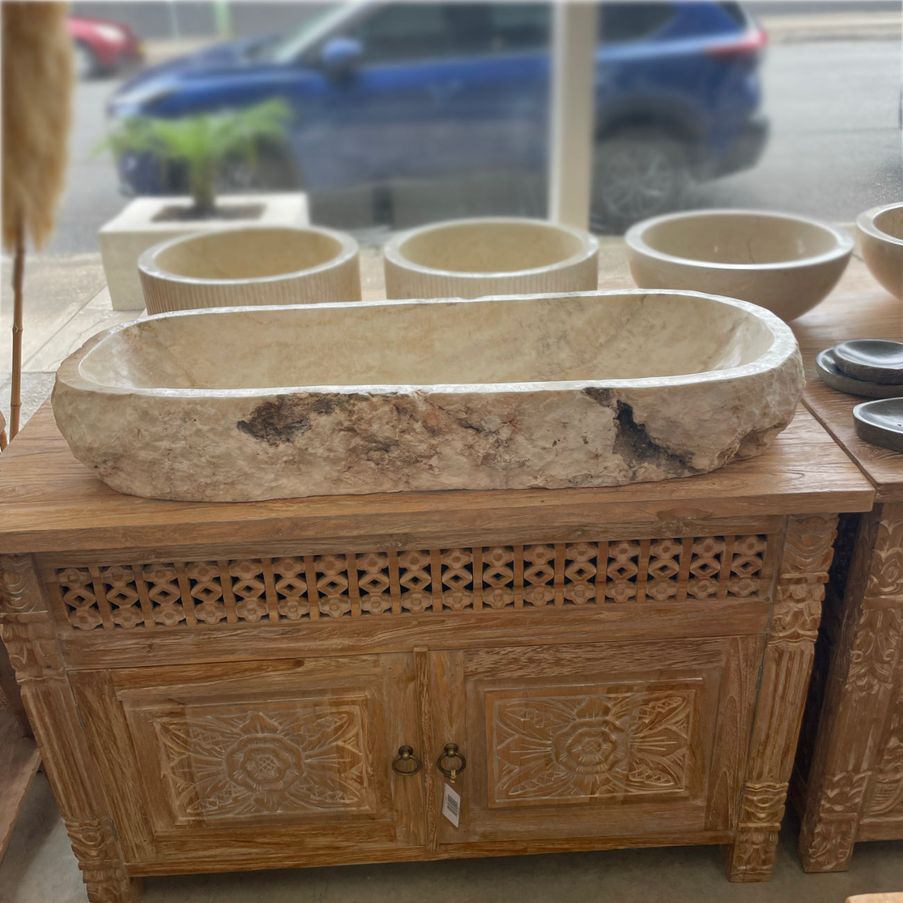 Onyx stone basin – oval – Paradise Living Co.