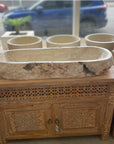 Onyx stone basin – oval – Paradise Living Co.