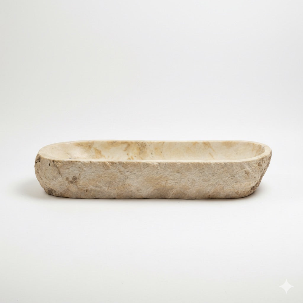 Onyx stone basin – oval – Paradise Living Co.