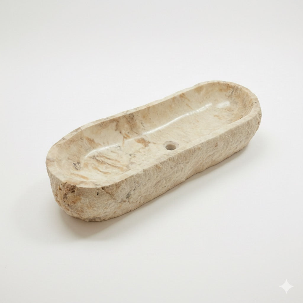 Onyx stone basin – oval – Paradise Living Co.