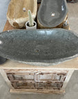 River stone basin – 96 x 47 x 15cm – Paradise Living Co.
