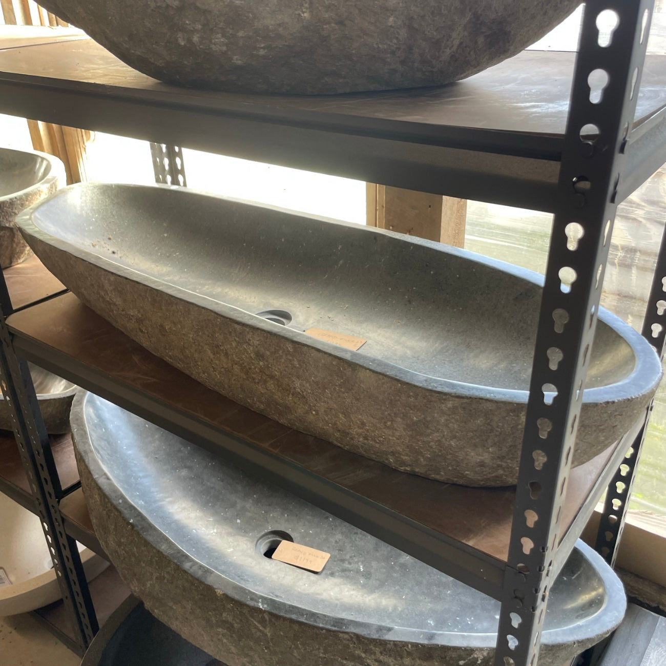 River stone basin – 103 x 34cm – Paradise Living Co.