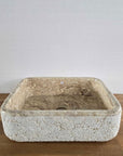 Hammered marble stone basin – Paradise Living Co.