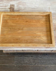 Rustic Teak Timber Tray 40x60cm