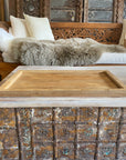 Rustic Teak Timber Tray 40x60cm