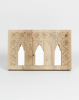 Kahal Indian Arch Timber Mirror