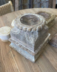 Indian Pillar Base Candle Stand 05