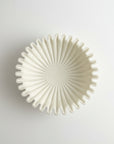 Indian Ripple Marble Bowl 30cm Dia
