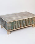 Indian Timber + Metal Dowry Chest 03