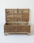 Indian Timber + Metal Dowry Chest 04