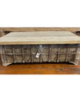 Indian Timber + Metal Dowry Chest 05