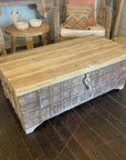 Indian Timber + Metal Dowry Chest 07