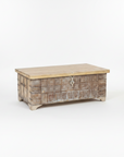 Indian Timber + Metal Dowry Chest 07