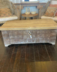 Indian Timber + Metal Dowry Chest 07
