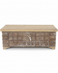 Indian Timber + Metal Dowry Chest 07