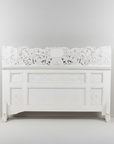 Javanese Carved Timber Bedhead