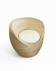 La Terra Round Rattan Arm Chair
