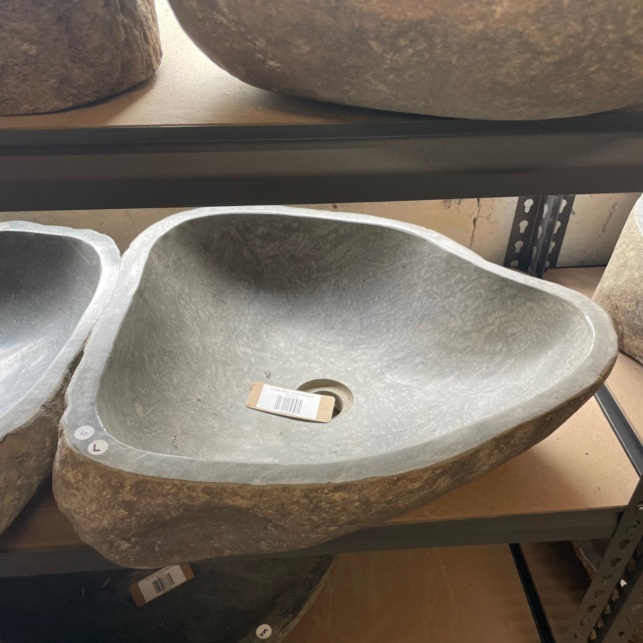 River stone basin – 48 x 43 x 15cm – Paradise Living Co.