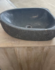 River stone basin – 53 x 36 x 15cm – Paradise Living Co.