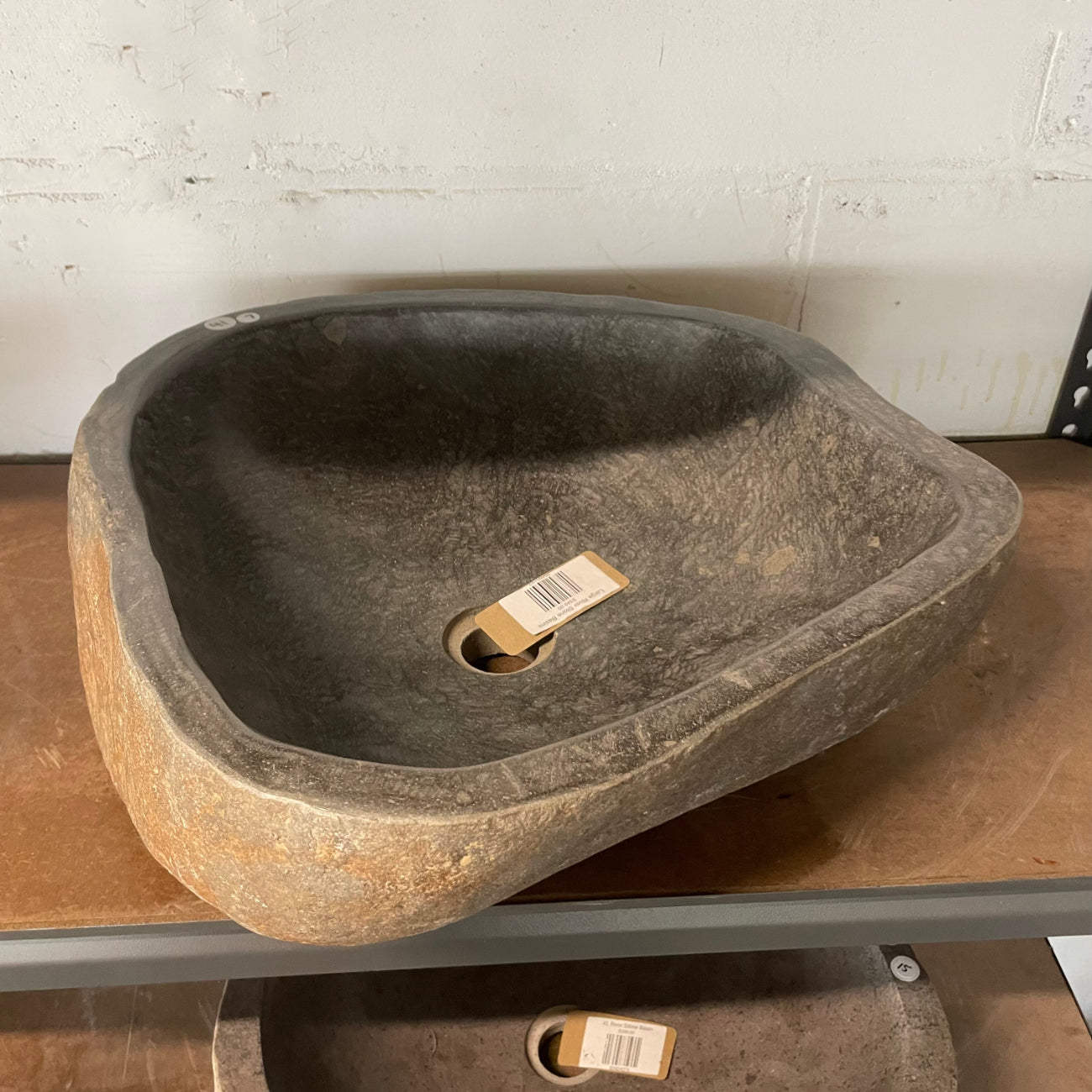 River stone basin – 44 x 46 x 15cm – Paradise Living Co.